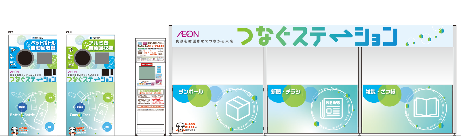 つなぐステーションイメージ図